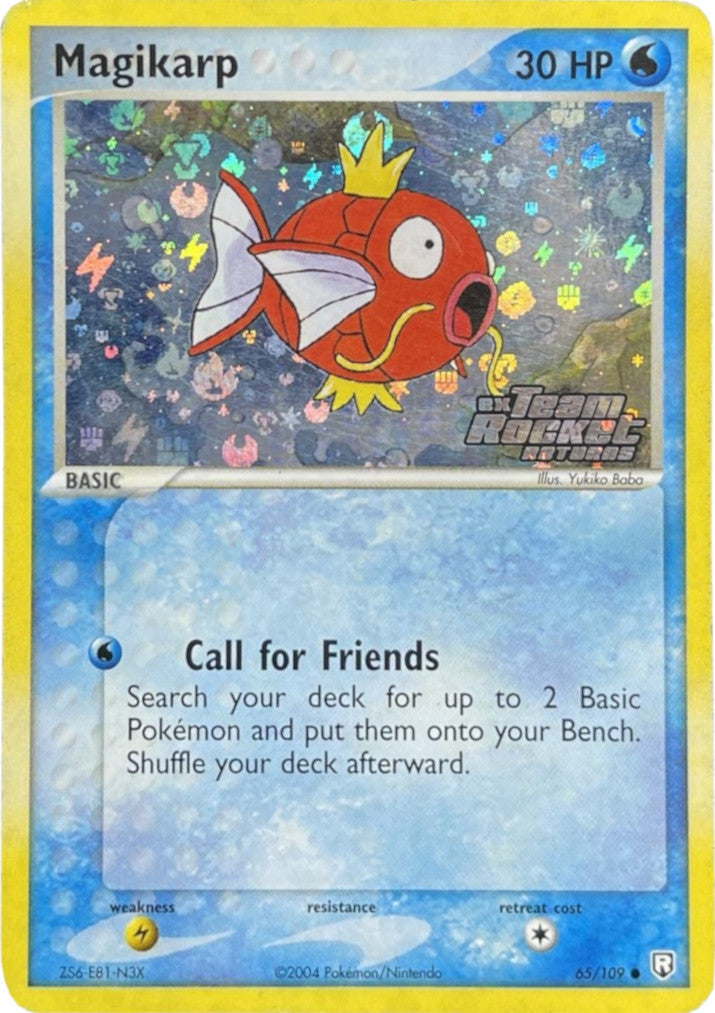 Magikarp (65/109) (Stamped) [EX: Team Rocket Returns] | Galactic Gamez