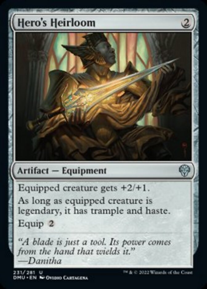 Hero's Heirloom [Dominaria United] | Galactic Gamez