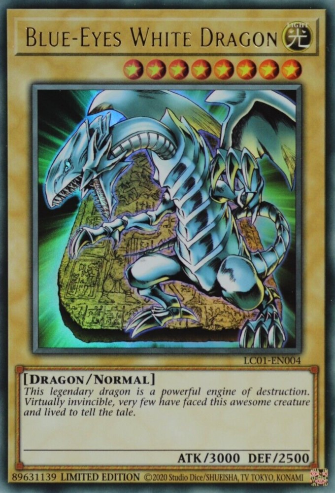 Blue-Eyes White Dragon (25th Anniversary) [LC01-EN004] Ultra Rare | Galactic Gamez