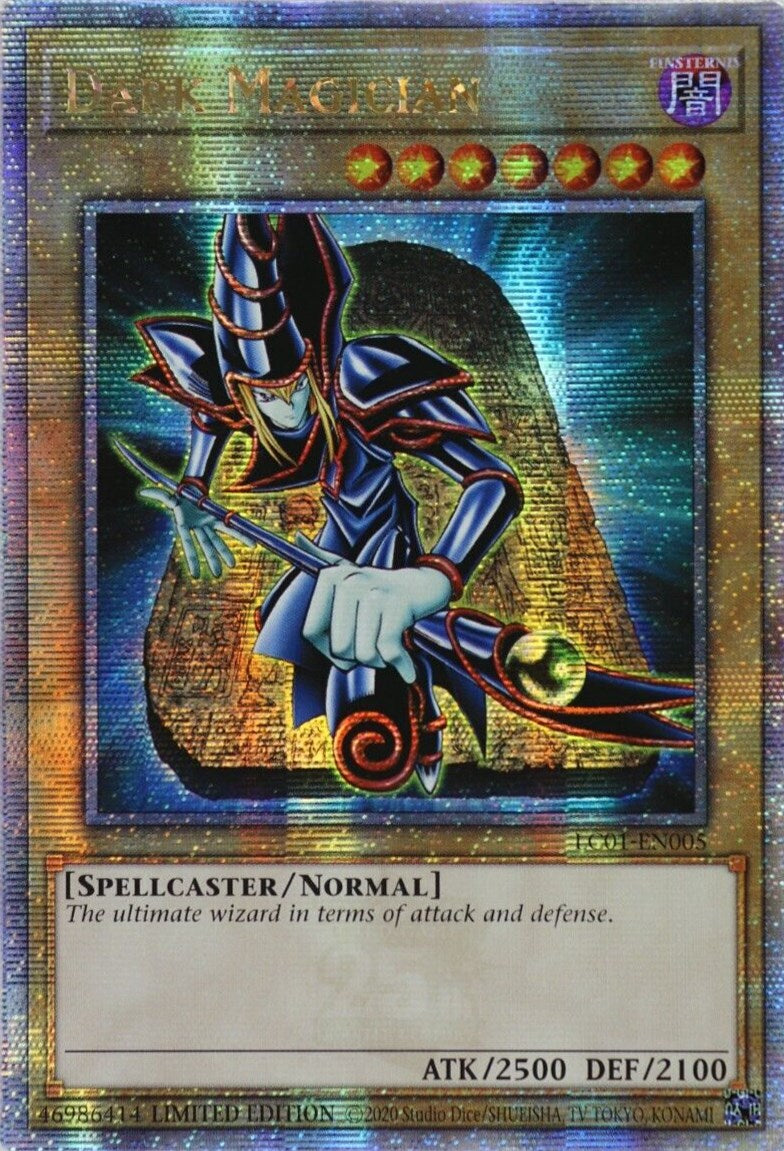 Dark Magician (25th Anniversary) [LC01-EN005] Quarter Century Secret Rare | Galactic Gamez