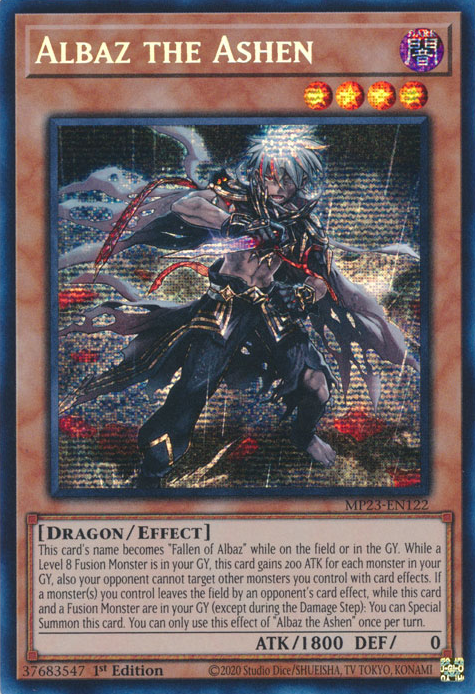 Albaz the Ashen [MP23-EN122] Prismatic Secret Rare | Galactic Gamez