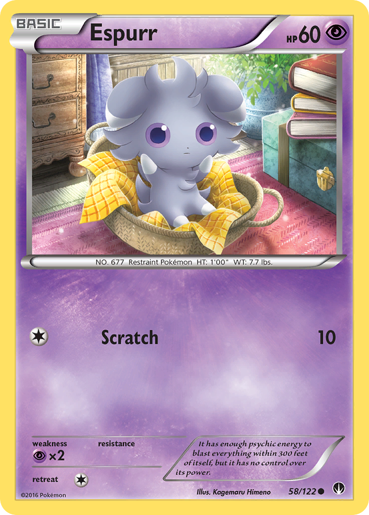 Espurr (58/122) [XY: BREAKpoint] | Galactic Gamez