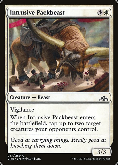 Intrusive Packbeast [Guilds of Ravnica] | Galactic Gamez