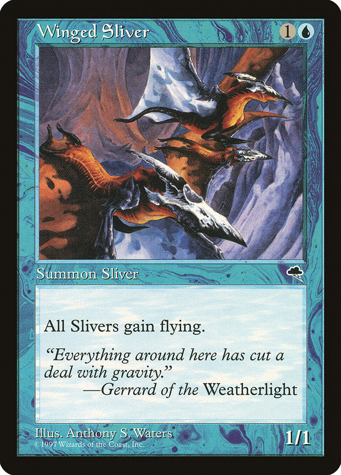 Winged Sliver [Tempest] | Galactic Gamez