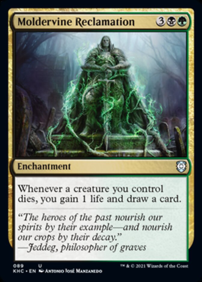 Moldervine Reclamation [Kaldheim Commander] | Galactic Gamez