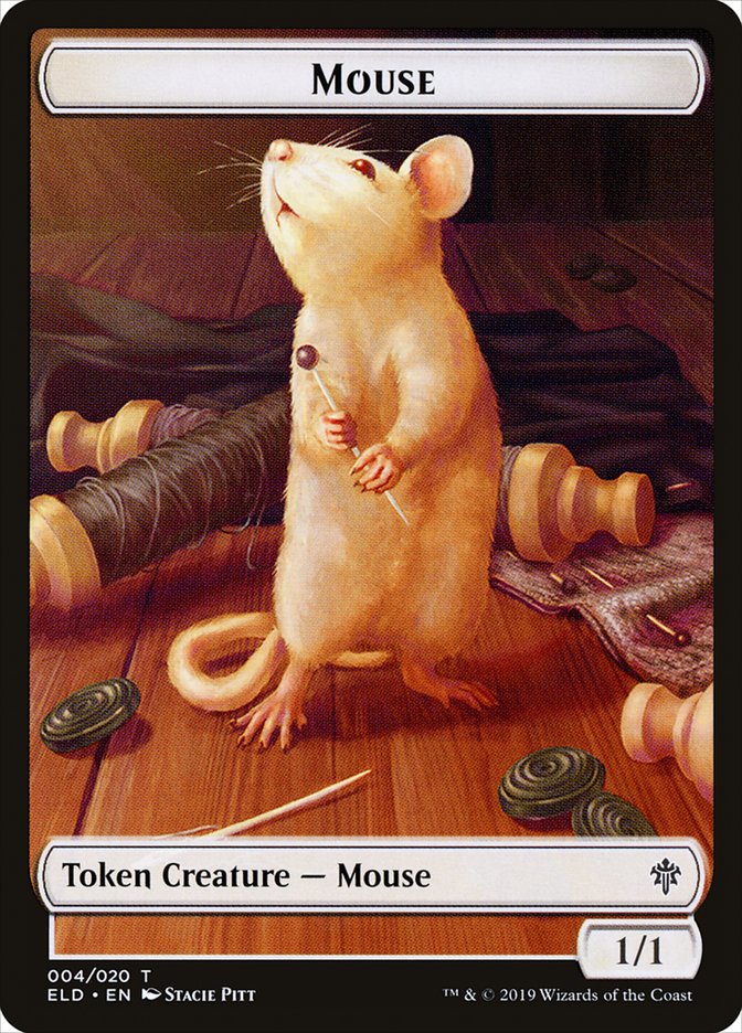 Mouse [Throne of Eldraine Tokens] | Galactic Gamez