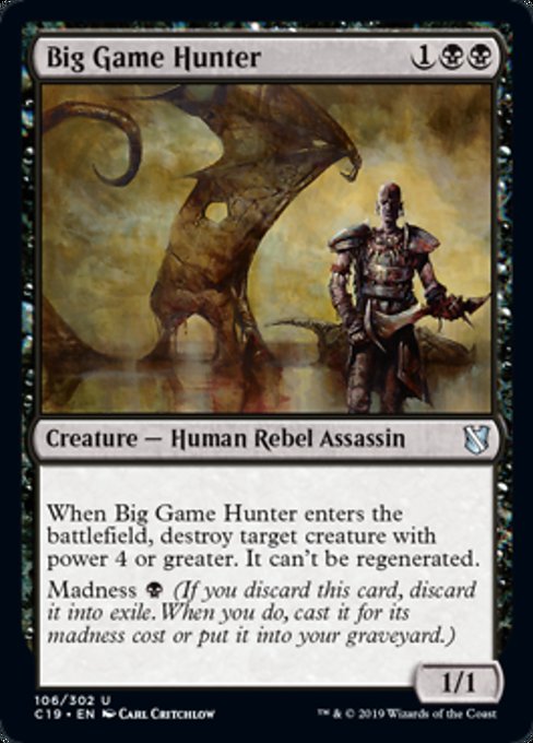 Big Game Hunter [Commander 2019] | Galactic Gamez