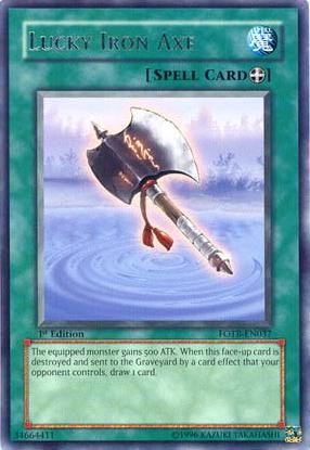 Lucky Iron Axe [FOTB-EN037] Rare | Galactic Gamez