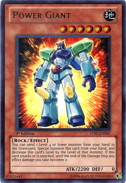 Power Giant [STBL-EN007] Ultra Rare | Galactic Gamez