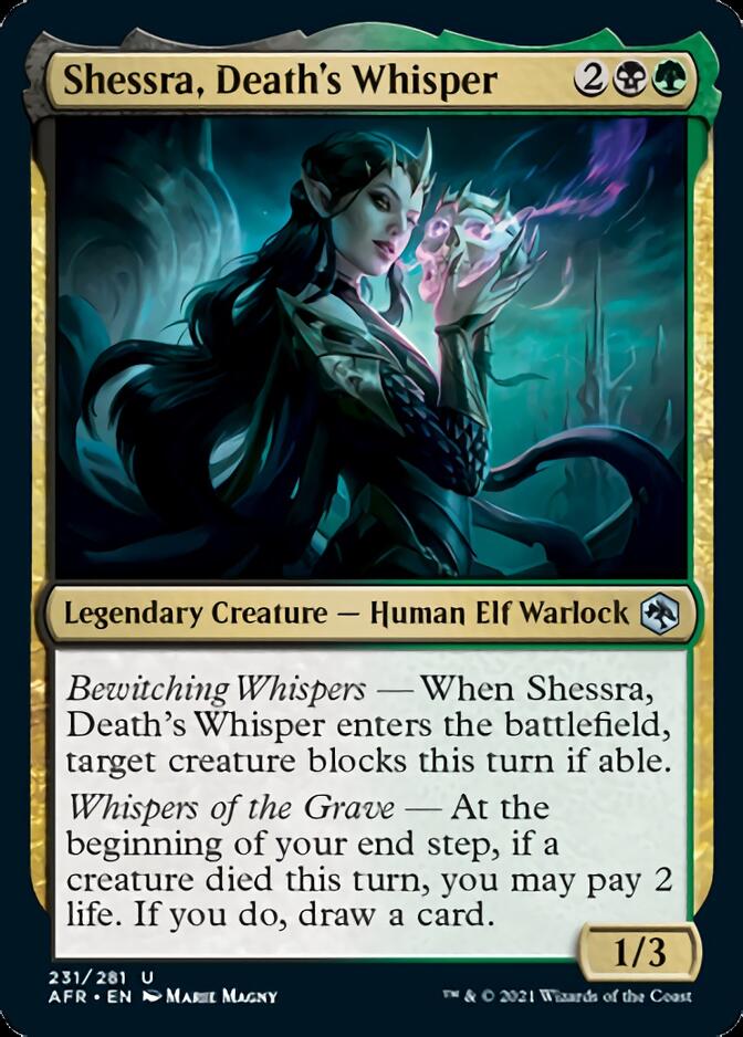 Shessra, Death's Whisper [Dungeons & Dragons: Adventures in the Forgotten Realms] | Galactic Gamez