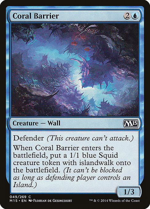 Coral Barrier [Magic 2015] | Galactic Gamez