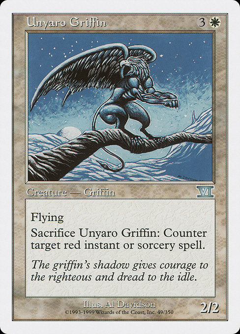 Unyaro Griffin [Classic Sixth Edition] | Galactic Gamez