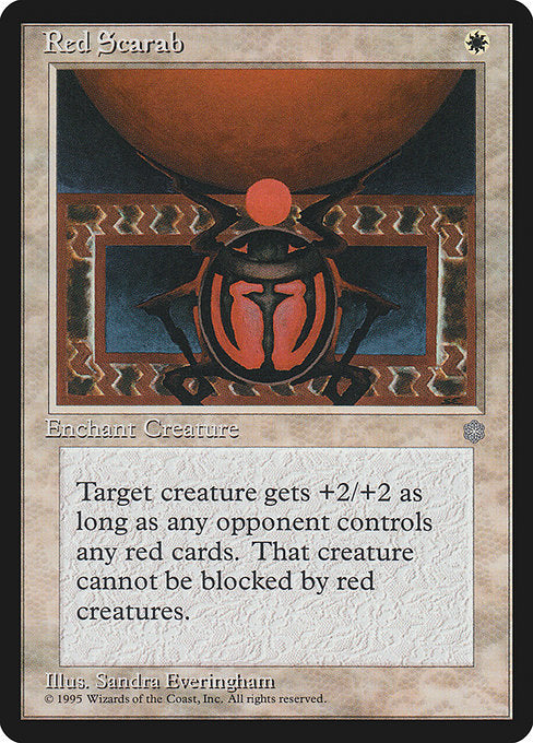 Red Scarab [Ice Age] | Galactic Gamez