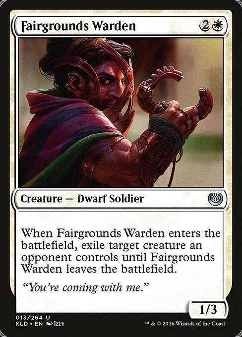 Fairgrounds Warden [Kaladesh] | Galactic Gamez