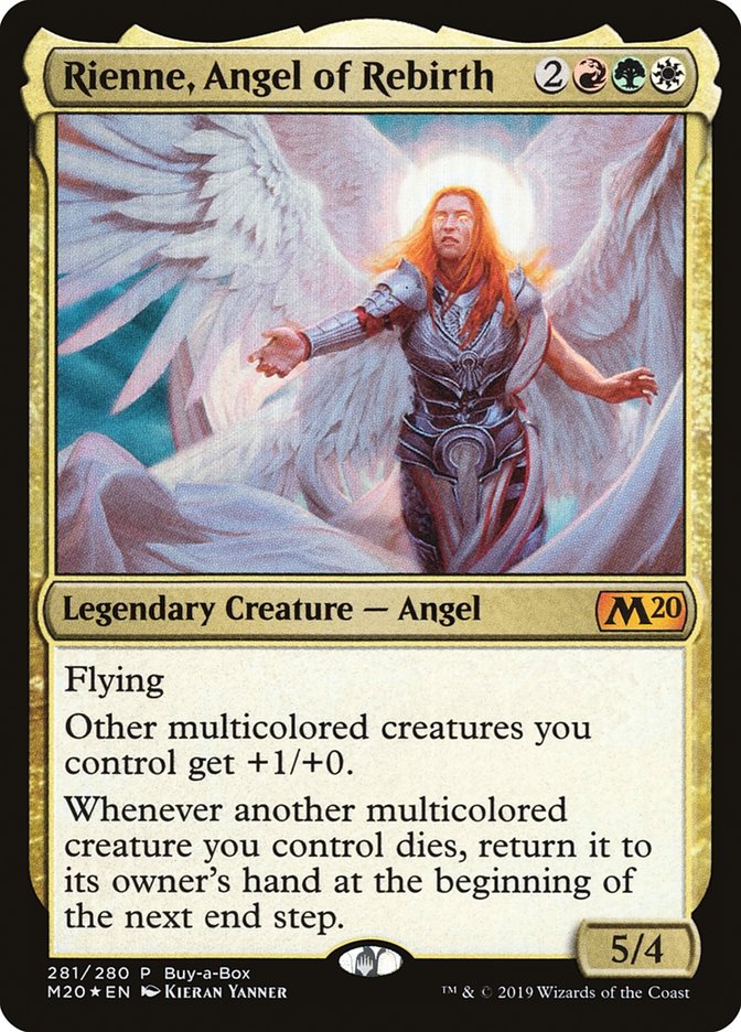 Rienne, Angel of Rebirth (Buy-A-Box) [Core Set 2020] | Galactic Gamez