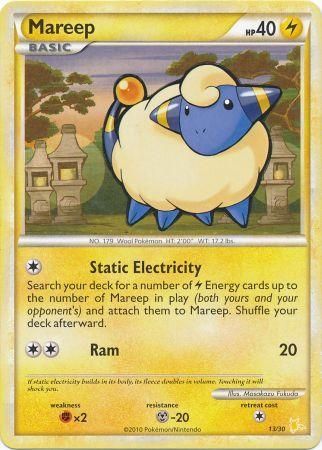 Mareep (13/30) [HeartGold & SoulSilver: Trainer Kit - Raichu] | Galactic Gamez