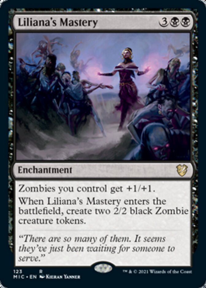 Liliana's Mastery [Innistrad: Midnight Hunt Commander] | Galactic Gamez