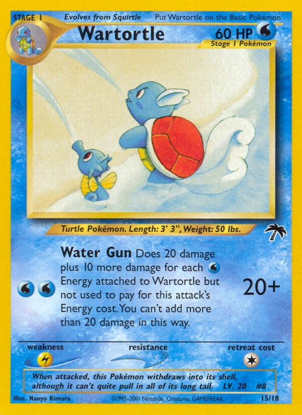 Wartortle (15/18) [Southern Islands] | Galactic Gamez