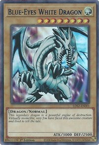 Blue-Eyes White Dragon (Blue) [LDS2-EN001] Ultra Rare | Galactic Gamez