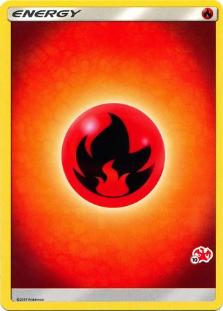 Fire Energy (Charizard Stamp #10) [Battle Academy 2020] | Galactic Gamez