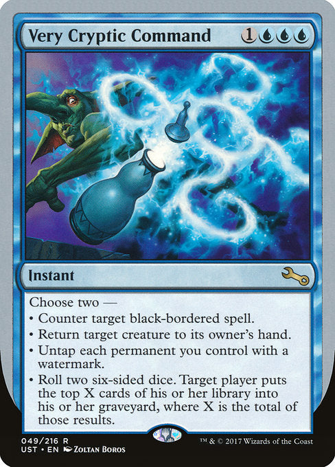 Very Cryptic Command [Unstable] | Galactic Gamez
