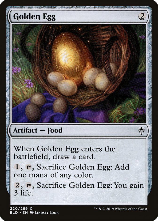 Golden Egg [Throne of Eldraine] | Galactic Gamez