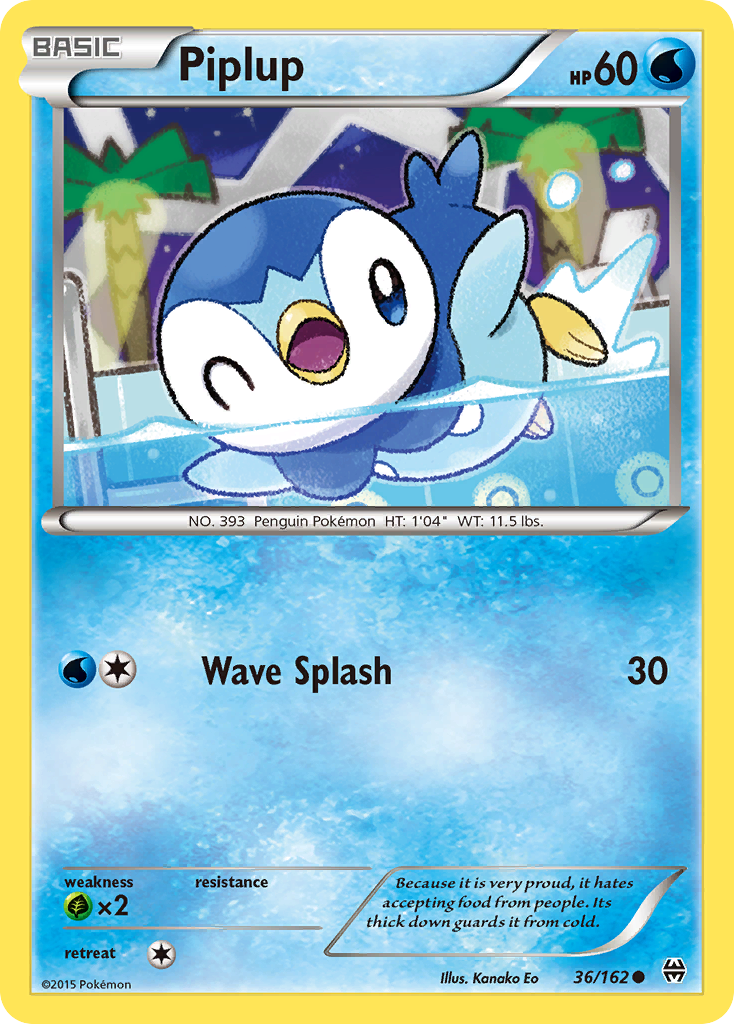 Piplup (36/162) [XY: BREAKthrough] | Galactic Gamez