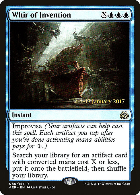 Whir of Invention [Aether Revolt Promos] | Galactic Gamez