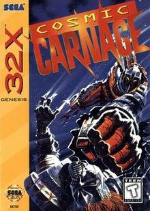 Cosmic Carnage - Sega 32X | Galactic Gamez