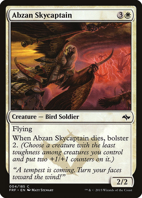 Abzan Skycaptain [Fate Reforged] | Galactic Gamez