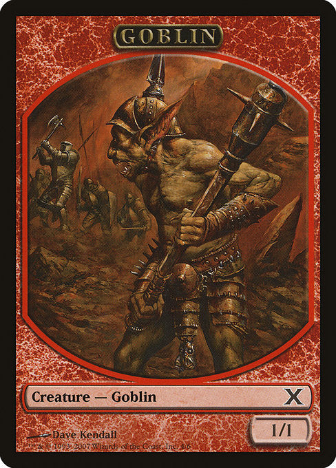 Goblin [Tenth Edition Tokens] | Galactic Gamez