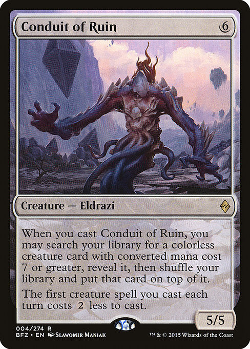 Conduit of Ruin [Battle for Zendikar] | Galactic Gamez