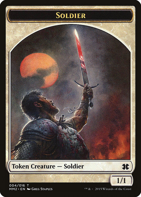 Soldier [Modern Masters 2015 Tokens] | Galactic Gamez