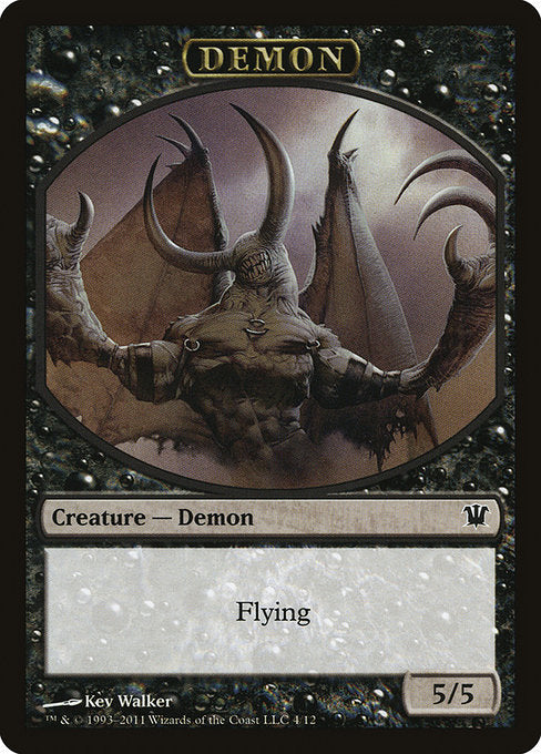 Demon [Innistrad Tokens] | Galactic Gamez