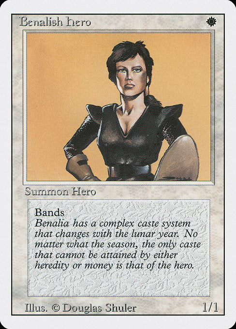Benalish Hero [Revised Edition] | Galactic Gamez