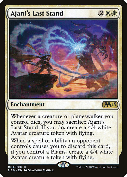 Ajani's Last Stand [Core Set 2019] | Galactic Gamez