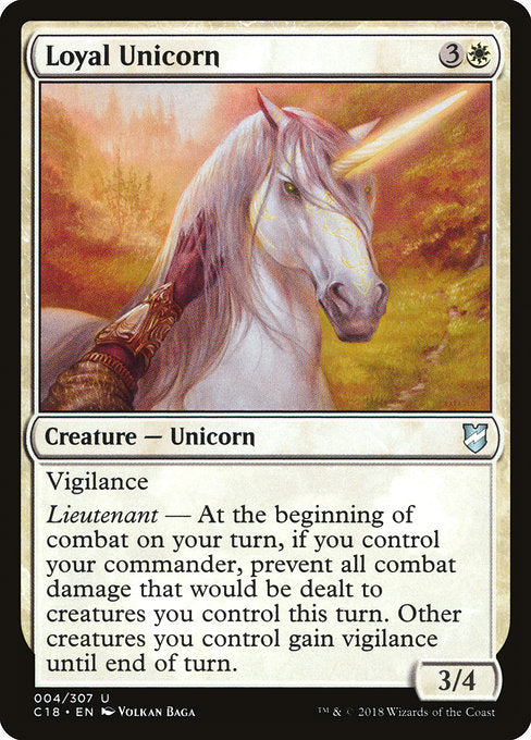 Loyal Unicorn [Commander 2018] | Galactic Gamez