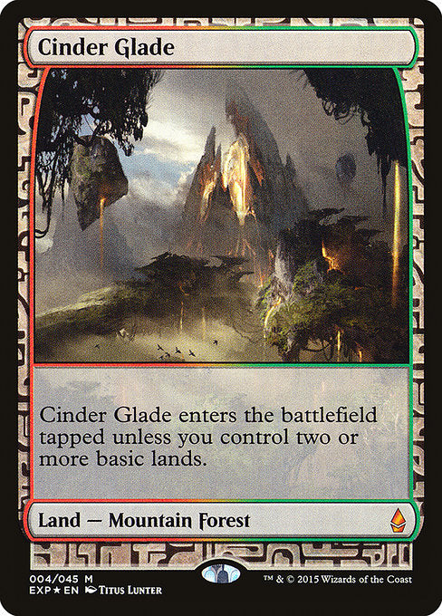 Cinder Glade [Zendikar Expeditions] | Galactic Gamez
