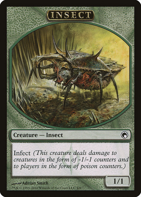 Insect [Scars of Mirrodin Tokens] | Galactic Gamez