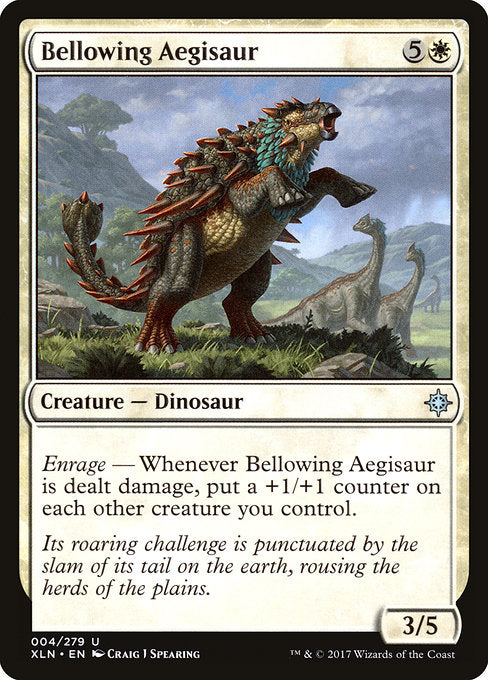 Bellowing Aegisaur [Ixalan] | Galactic Gamez