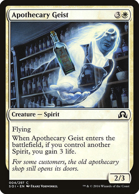 Apothecary Geist [Shadows over Innistrad] | Galactic Gamez