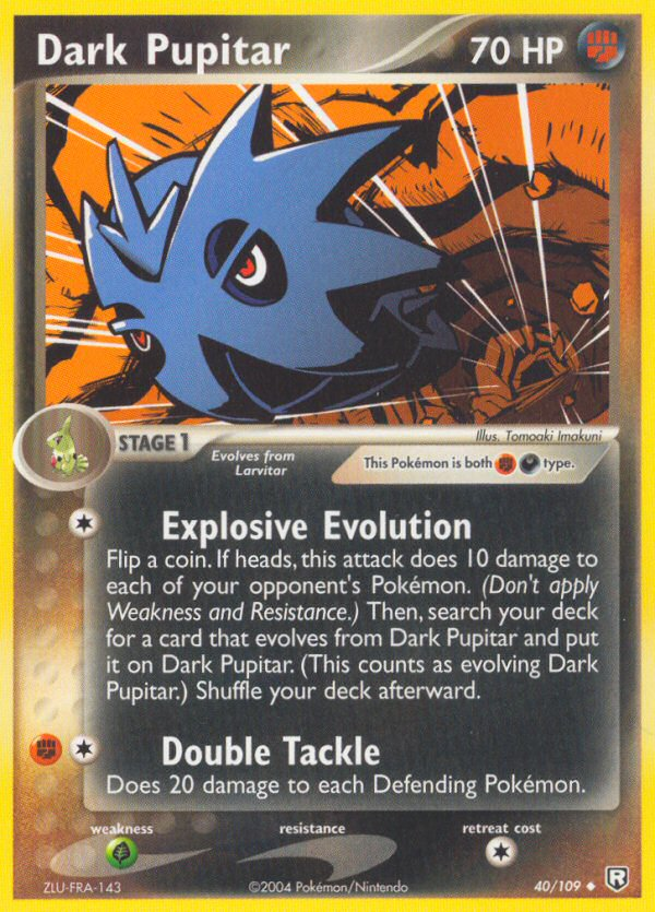 Dark Pupitar (40/109) [EX: Team Rocket Returns] | Galactic Gamez