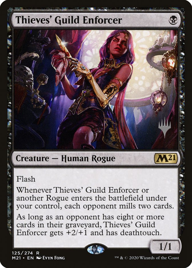 Thieves' Guild Enforcer (Promo Pack) [Core Set 2021 Promos] | Galactic Gamez