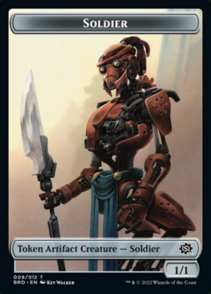 Soldier Token (009) [The Brothers' War Tokens] | Galactic Gamez