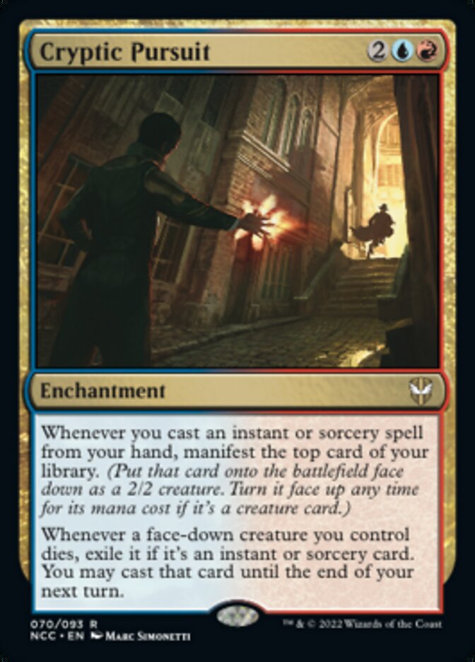 Cryptic Pursuit [Streets of New Capenna Commander] | Galactic Gamez