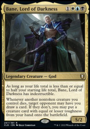 Bane, Lord of Darkness [Commander Legends: Battle for Baldur's Gate] | Galactic Gamez