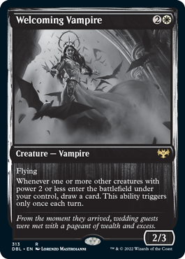 Welcoming Vampire [Innistrad: Double Feature] | Galactic Gamez