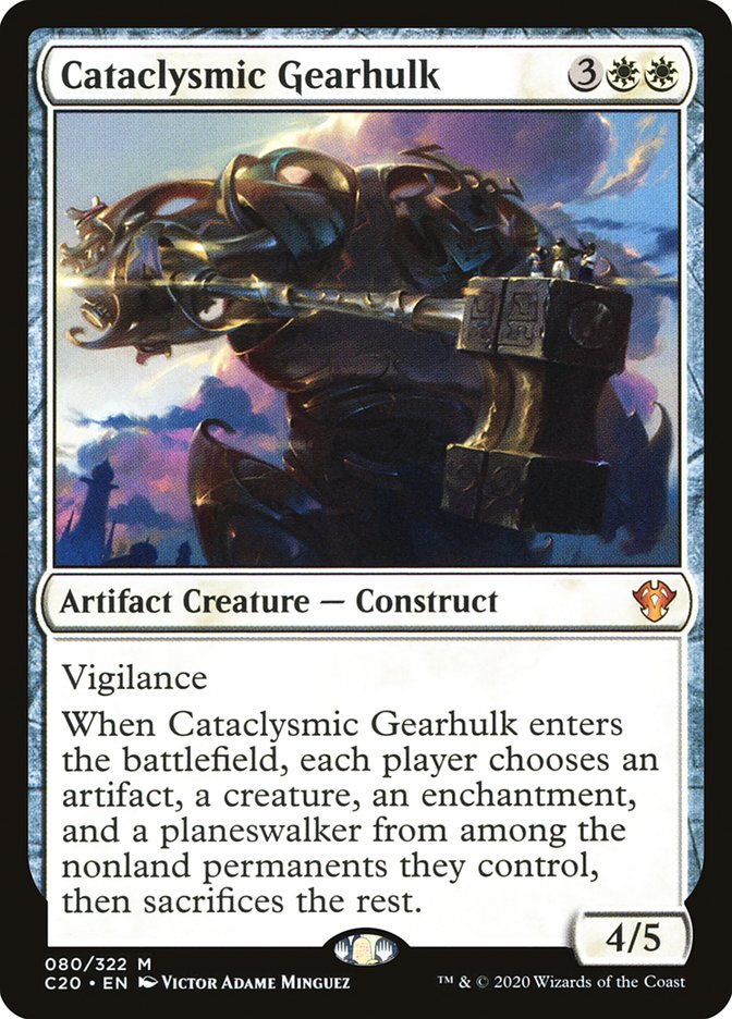 Cataclysmic Gearhulk [Commander 2020] | Galactic Gamez