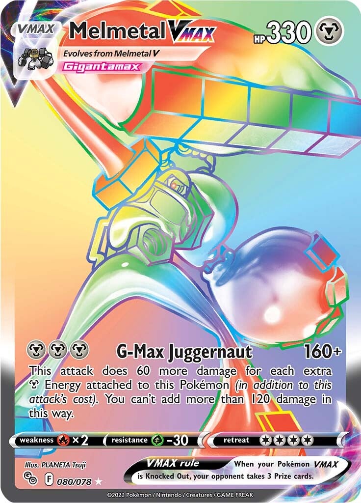 Melmetal VMAX (080/078) [Pokémon GO] | Galactic Gamez