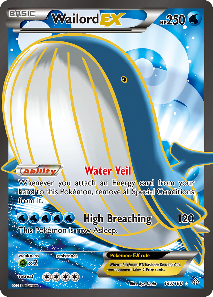 Wailord EX (147/160) [XY: Primal Clash] | Galactic Gamez